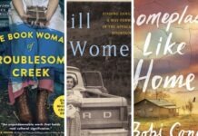 a collage of books about women and men